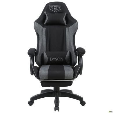 Кресло геймерское VR Racer Textile Dyson темно-серый/черный