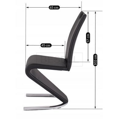 Стул MEBEL ELITE GAMIS Черный реальная фотография