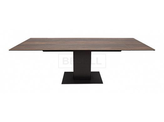 Стол обеденный NASHVILLE Nicolas 160/240x90x76 Черный реальная фотография