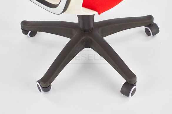 Комп'ютерне крісло JUMBO Нalmar Біло-червоний жива фотографія