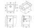 Кухонная мойка KOMBINO 40 Alveus 45x40x19,5 Полированная NEW