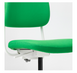 Комп'ютерне крісло ÖRFJÄLL IKEA Зелений/Білий