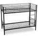 Двухъярусная кровать MEBEL ELITE RODEZ 90x200 см Черный
