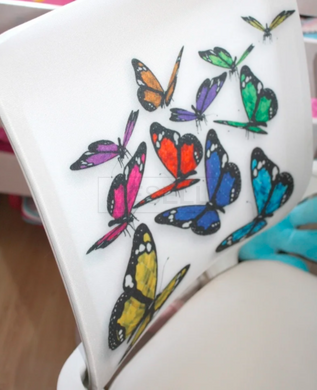 Кресло детское IBIS Butterfly Halmar реальная фотография