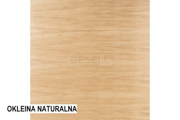 Стіл Обідній PURO Signal 80X80 Дуб / Чорний Мат жива фотографія