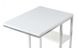 Журнальний стіл Eric Arhome 48x35 Білий/Серебро