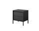 Тумба прикроватная Perfect Home Сенсо / Senso 2S/53 с 2 ящиками Черный