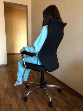 Компьютерное кресло Q-319 Signal Черный реальная фотография