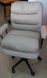 Компьютерное кресло DRACO Intarsio  Светло-Серый реальная фотография