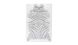 Пушистый Ковер Rabbit Animal Arhome с анималистическим принтом 160х230 Серый/Белый