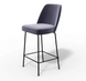 Полубарный стул BOSTON M bar Bonsso Серый / Металл реальная фотография