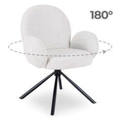 Поворотный стул MUSSO Mebel Elite Серый реальная фотография
