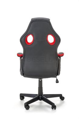 Комп'ютерне крісло BERKEL Halmar Чорно-Червоне жива фотографія