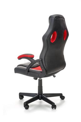 Компьютерное кресло BERKEL Halmar Черно-Красное реальная фотография