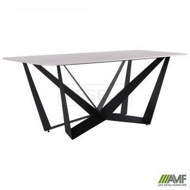 Cтол обеденный William AMF 180X80 ceramics Carrara bianco реальная фотография