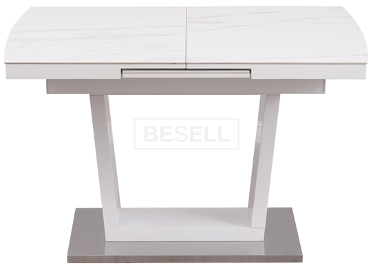 Стол Раскладной DT 8073 DAOSUN 120(160)x80 Керамика Белый реальная фотография