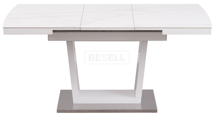 Стол Раскладной DT 8073 DAOSUN 120(160)x80 Керамика Белый реальная фотография