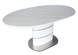 Стол раскладной SANREMO CERAMIC Intarsio 140(180)x80 Белый Эффект Мрамора