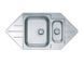 Двойная кухонная мойка LINE 40  Alveus 98,5x50x14,5  Декор