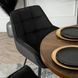 Стул поворотный LUNA Velvet Mebel Elite Черный