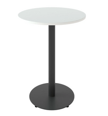 Барный стол SOUL LIGHT Lovko 60x60 Черный / Белый реальная фотография