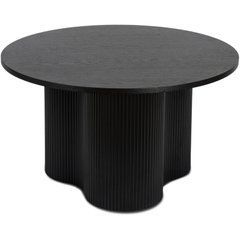 Журнальний столик DERIAN MAX MEBEL ELITE 80x80 Чорний жива фотографія