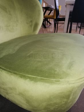 М'яке крісло FABIO / ФАБІО Vetro Зелений чай