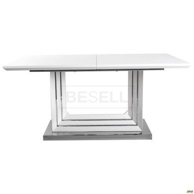 Стіл обідній Camelia AMF 160 (220) X90 Білий жива фотографія