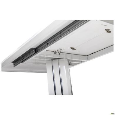 Стіл обідній Camelia AMF 160 (220) X90 Білий жива фотографія