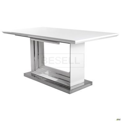 Стіл обідній Camelia AMF 160 (220) X90 Білий жива фотографія