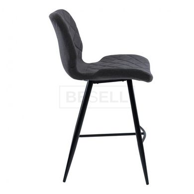 Полубарный стул DIAMOND Concepto Серый Графит реальная фотография