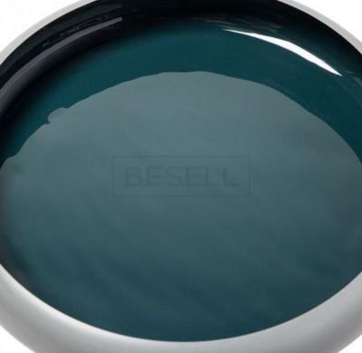 Журнальний стіл Bowl Arhome 39x39 Grey/Turquoise жива фотографія