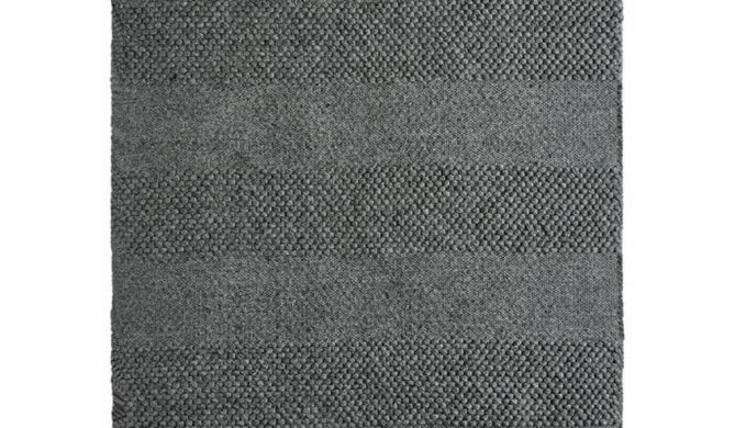 Шерстяной ковер My Dakota Arhome 160х230 Серый/ Коричневый реальная фотография