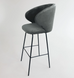 Барный стул МАТИС Besell Серый / Черный / Дерево реальная фотография