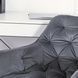 Компьютерное кресло MILAN Velvet Mebel Elite Серый / Золотой