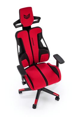Компьютерное кресло NITRO 2 Halmar Черный/Червоний реальная фотография