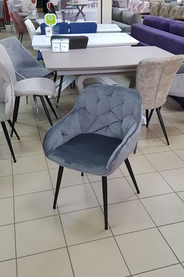 Кресло DAOSUN UDC 9051 Серо-Коричневый реальная фотография