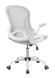 Офісне крісло CANDY Intarsio Сірий / Білий