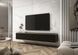 Тумба под телевизор навесная Perfect Home Оро/Oro 3-дверная RTV175 MDF Черный реальная фотография