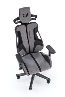 Комп'ютерне крісло NITRO 2  Halmar Сірий/Чорний жива фотографія