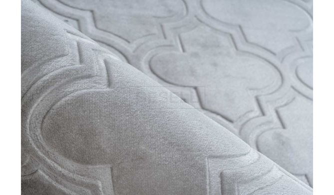 Ворсовой Ковер Monroe Arhome 80х150 Серый/Голубой реальная фотография