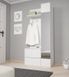 Передпокій з дзеркалом Perfect Home Грін / Green 3-дверний Білий