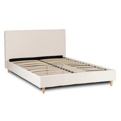 Ліжко KIOTO Mebel Elite 140x200  Кремове  жива фотографія