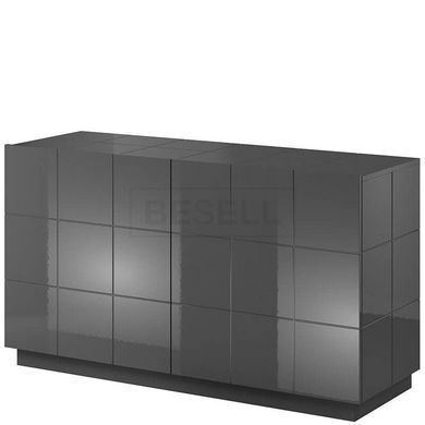 Комод REJA 2D Cama Графит глянец реальная фотография
