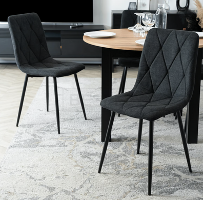 Стул ROBIN 2 Mebel Elite, Черный реальная фотография