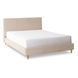 Ліжко KIOTO Mebel Elite 140x200 Бежевий вельвет