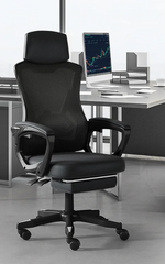 Компьютерное кресло S-208  Intarsio Черный реальная фотография