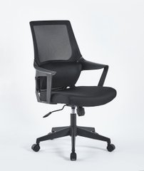 Компьютерное кресло ARON  Intarsio Черный реальная фотография