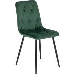 Стул ROBIN Velvet Mebel Elite Зеленый реальная фотография