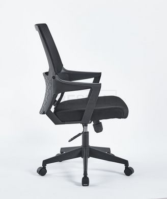 Комп'ютерне крісло ARON  Intarsio Чорний жива фотографія